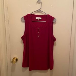 Jone’s Studio Maroon Blouse - Size XL